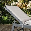 OVIALA - Lot 2 coussins bain de soleil polyester 186 x 53 x 5 cm beige - Picchu - vignette