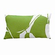 OVIALA - Lots de 2 coussins rectangulaire vert olive 50 x 30cm - Pipa - vignette