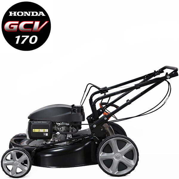 GT GARDEN - Tondeuse thermique tractée, 170 cm3, moteur HONDA - large