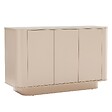 OVIALA - Buffet uni 3 portes L 120 cm crème - Theodore - vignette