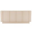 OVIALA - Buffet uni 4 portes L 180 cm crème - Theodore - vignette