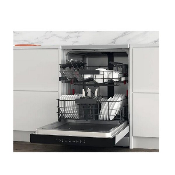WHIRLPOOL - Lave-vaisselle 60cm 14 Couverts 44db Inox - WFC3C34PX - large