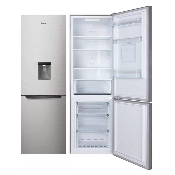 AMICA - Réfrigérateur Combiné 185.5cm 322l Inox - AFN8322DX - large