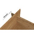 WHITE WOOD - Abri de jardin en bois Pablo 3  - L.310xH.217xP.216cm - vignette