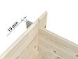 WHITE WOOD - Abri de jardin en bois Zoé 1 ép.19mm - White Wood - 3,2m² - vignette