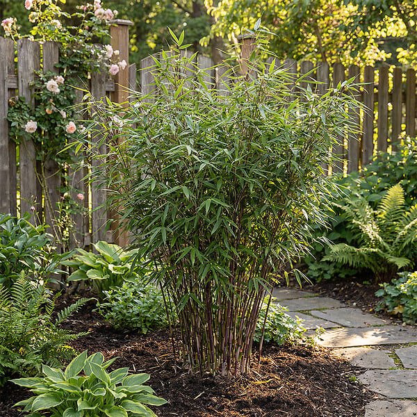BLOOMIQUE - Fargesia Asian Wonder - Plante bambou - Non envahissante - Plante de Jardin - Plante haie - P. 14 cm - large