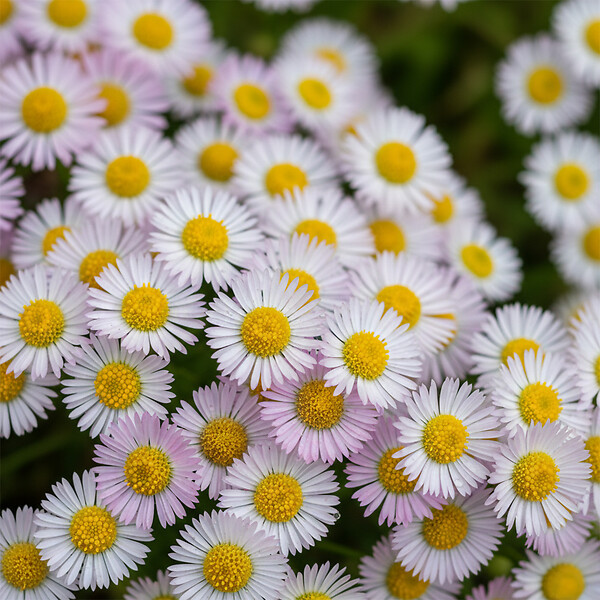 BLOOMIQUE - Lot de 3 - Erigeron karvinskianus - Vergerette des murailles - H. 10-20 cm - P. 9 cm - large