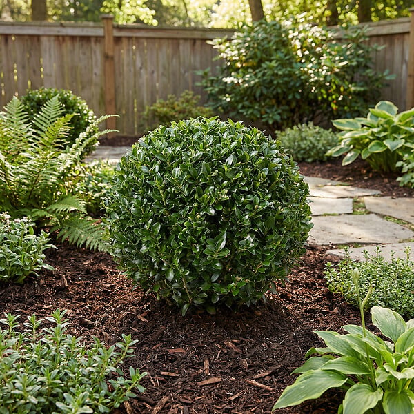 BLOOMIQUE - Lot de 2 - Ilex Crenata Jenny - Houx japonais - Feuillage Persistant - Rustique - P. 17 cm - large