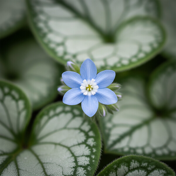 BLOOMIQUE - Lot de 3 - Brunnera Macrophylla - Myosotis du Caucase - Plante de Jardin - H. 10-20 cm - P. 9 cm - large