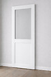 GD MENUISERIES - Porte Coulissante Atelier Blanc H204 x L73 cm sans meneau - vignette