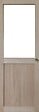 GD MENUISERIES - Porte Coulissante Atelier placage chene Vitrée H204 x L83 cm, Coquilles - vignette