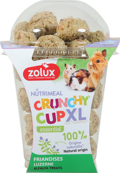 ZOLUX - Friandise rongeurs - Nutrimeal Crunchy Cup XL - 190 g - large