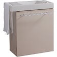 GODART - Meuble lave-mains Beige cachemire avec porte serviette intégré pour Robinet à droite Solo - vignette