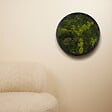BLOOMIQUE - Tableau Mousse - Rond - Sans Entretien - Décoration Murale - En vraie mousse - Diamètre 38 cm - vignette