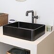 ESSEBAGNO - Factory mitigeur lavabo haut gris gun métal - vignette