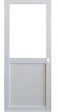 GD MENUISERIES - Porte Coulissante Atelier Blanc H204 x L83 cm sans meneau, Coquilles blanc - vignette