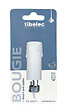 TIBELEC - Bougie plastique blanc - Douille E14 pré-câblée - 60W - vignette