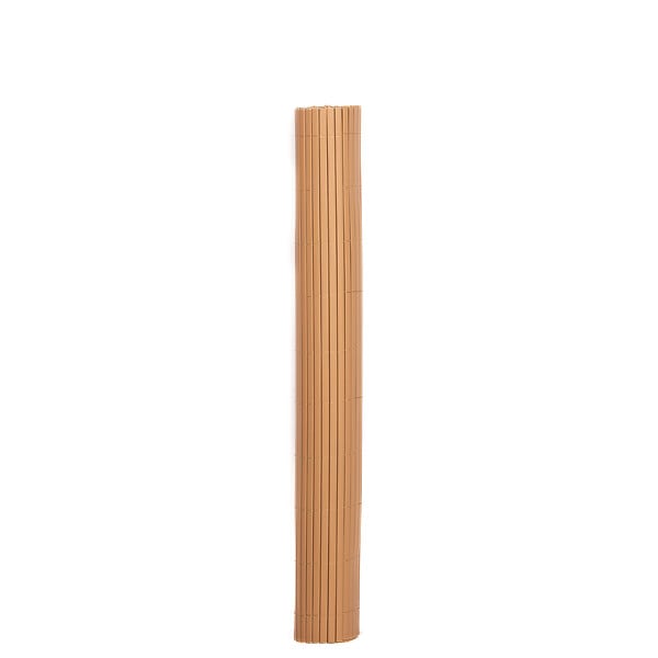 SICATEC - Canisse PVC Double Face 1m x 3m Camel - Bambou - large