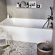JACOB DELAFON - Tablier frontal blanc pour baignoire rectangulaire 180 x 60 cm installation niche - vignette