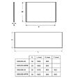JACOB DELAFON - Tablier frontal pour baignoire rectangulaire 180 x 90 x 60 cm installation angle Blanc - vignette