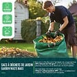 VOUNOT - Sac de jardin 500L Lot de 6 sacs Extra Large - vignette
