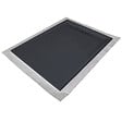 U-TILE - Receveur résine 180 x 80 cm gris ardoise effet ardoise - grille caniveau excentrée - vignette