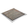 MARMOX - Receveur pierre naturelle cuivre U-Tile grille caniveau excentrée - vignette
