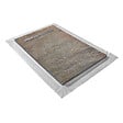 U-TILE - Receveur pierre naturelle cuivre 200 x 100 cm - grille caniveau acier excentrée - vignette