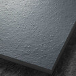 U-TILE - Receveur résine 180 x 90 cm gris granit effet granit - grille carrée excentrée - vignette