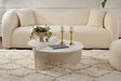 HABITAT ET JARDIN - Table basse en bois "Orion" 90 x 60 x 30 cm - Blanc de bois - vignette