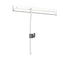 ARTITEQ - Pack 5 Tiges aluminium coudées 4 mm - Accessoire Cimaise Tableau 100 cm - vignette