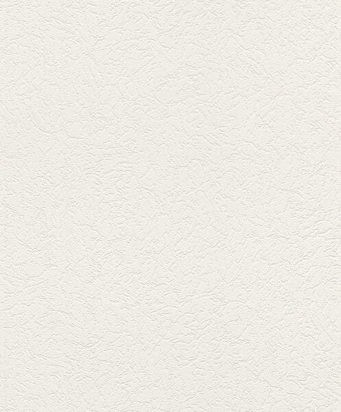 RASCH - Papier peint relief Putzstruktur - Blanc - 10,05x0,53m - large