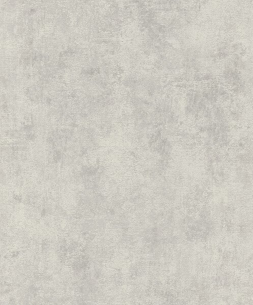 RASCH - Papier peint intissé Vgi uni crepis - Gris - L.53xl.1005cm - large