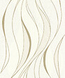 RASCH - Papier peint intissé Vague - Beige - L.10.05xl.0.53m - vignette