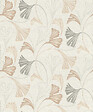 RASCH - Papier peint intissé Ginkgo - Beige - L.0.53xl.10.05m - vignette