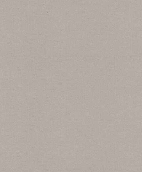 RASCH - Papier peint intissé Uni Canvas - Gris clair - 10,05x0,53m - large