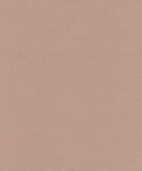 RASCH - Papier peint intissé uni Vgi Canvas - Vieux rose - 5,33m²/r - large