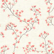 RASCH - Papier peint Fleurs de cerisier - Bordeaux - L.10,05xl.0,53m - vignette