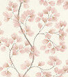 RASCH - Papier peint intissé Albizia - Vieux rose - L.10,05m x 53cm - vignette