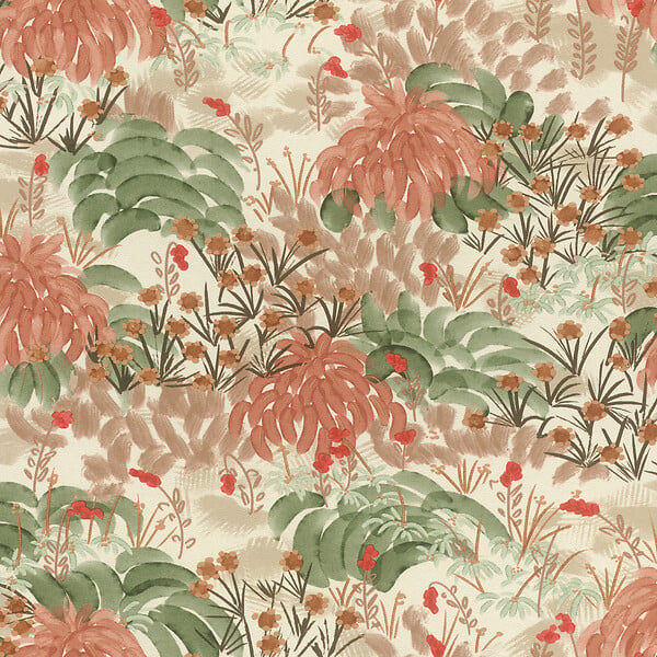 RASCH - Papier peint intissé Jardin féerique - large