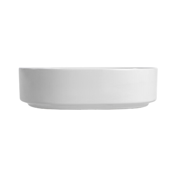 CERAMIA - Ceramia Aurum mitigeur lavabo en inox, or rose + Ceramia PixL 50x36,5x12 cm vasque à poser, blanc (SAT285BRGCEPX5037) - large