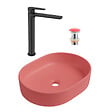 CERAMIA - Ceramia PixL 50x36,5x12 cm vasque à poser + Swiss Aqua Technologies Mood mitigeur lavabo XL + Ceramia PixL bonde (CEPX50PMSAT285C) - vignette