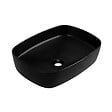 CERAMIA - Ceramia PixL 50x37,5x13,5 cm vasque à poser + Swiss Aqua Technologies Mood mitigeur lavabo XL + Ceramia PixL bonde (CEPX49BKMSAT285C) - vignette