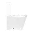 SWISS AQUA TECHNOLOGIES - Swiss Aqua Technologies Project cuvette WC à poser sans bride en céramique (réservoir non fourni), blanc (SATPRO31M) - vignette