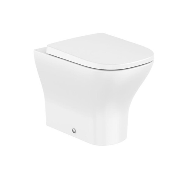 ROCA - Optica cuvette WC à poser en céramique, rinçage Vortex, vendu sans abattant, blanc (A347V15000) - large