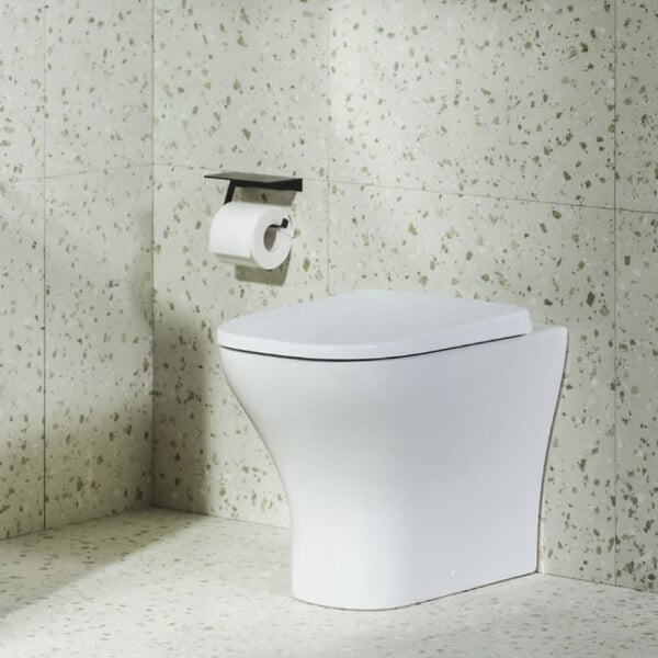 ROCA - Optica cuvette WC à poser en céramique, rinçage Vortex, vendu sans abattant, blanc (A347V15000) - large
