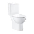 GROHE - Grohe Bau Ceramic ensemble WC à poser complet sans bride avec abattant ultra-fin SoftClose, blanc (39904000) - vignette