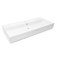 SWISS AQUA TECHNOLOGIES - Swiss Aqua Technologies Lavabo à suspendre et à poser SAT Infinitio - 100,4x46,5 cm (SATINF10046) - vignette