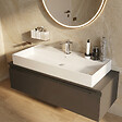 SWISS AQUA TECHNOLOGIES - Swiss Aqua Technologies Lavabo à suspendre et à poser SAT Infinitio - 100,4x46,5 cm (SATINF10046) - vignette