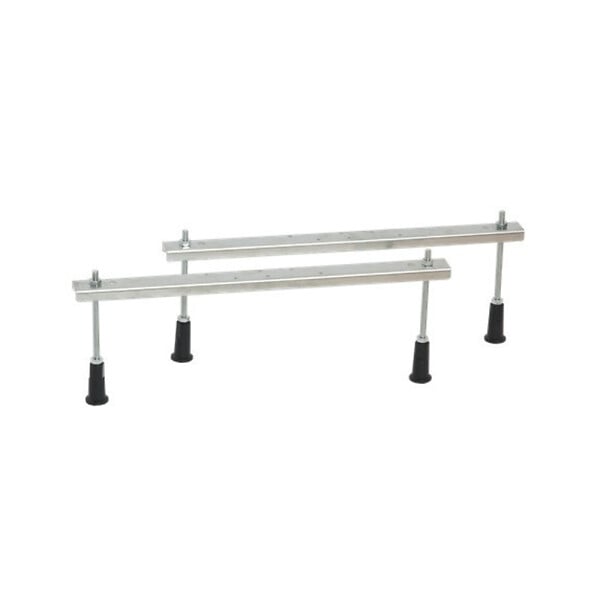 SWISS AQUA TECHNOLOGIES - Project 170x70x45 cm baignoire rectangulaire en acrylique coulé 204 L + pieds + vidage + siphon, blanc (SATVAPRO170-SETP1) - large